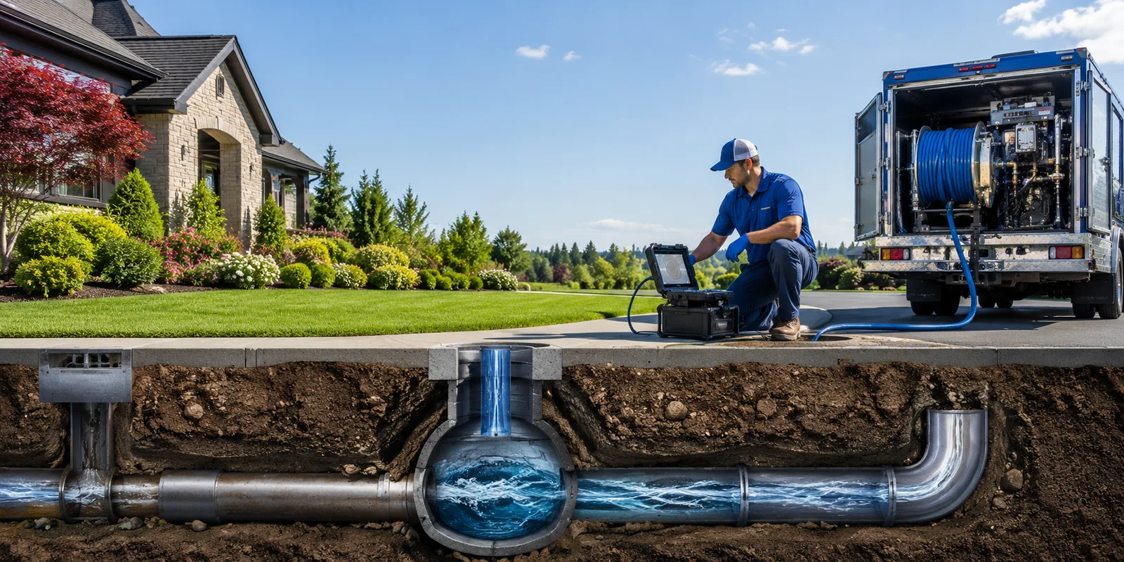 Drainage restoration information for Dana, IN